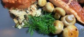 Lachsfilet mit Karottenpüree